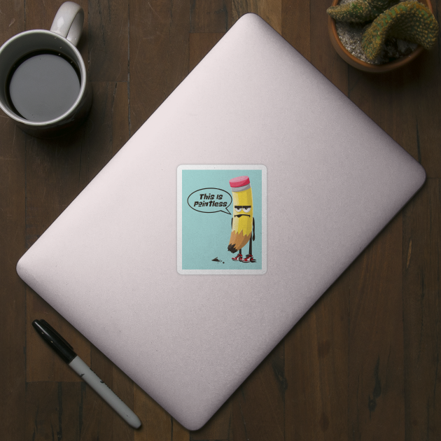 This is Pointless Humor Pun Pencil Dad Joke by stayfrostybro